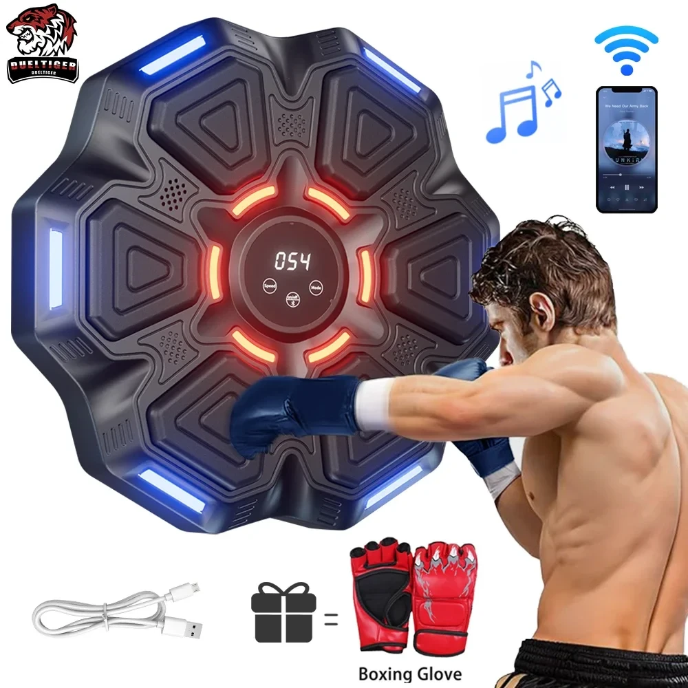 Smart Electronic Boxing Target – Bluetooth Wall-Mounted Punch Trainer